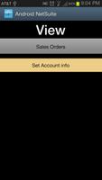NetSuite Sales Order View โปสเตอร์