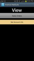 NetSuite Sales Order View постер