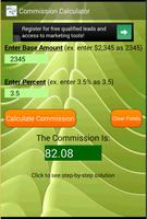 Commission Calculator captura de pantalla 1