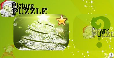 Christmas Tree Picture Puzzle الملصق