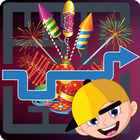 Diwali Firecrackers Maze Game icon