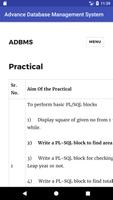 Advance Database Management System capture d'écran 1