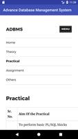 Advance Database Management System capture d'écran 2