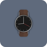 Flat Analog Watch Face