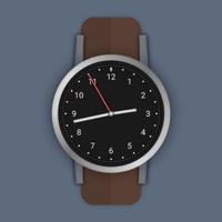 Flat Analog Watch Face स्क्रीनशॉट 2