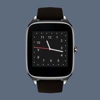 Flat Analog Watch Face स्क्रीनशॉट 1