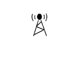Find nearby cell towers icon