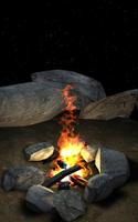 Campfire 3D Live Wallpaper ảnh chụp màn hình 1
