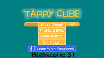 Tappy Cube الملصق