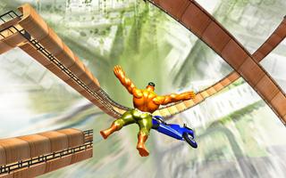 Juegos de Bike Poice Gratis Pista imposible captura de pantalla 2