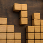 Wood Cube Puzzle ไอคอน
