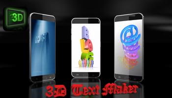 3D Text Maker 포스터