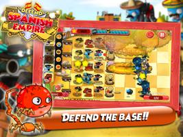 Defend Spanish Empire PvZ: Zombie Attack Warfare اسکرین شاٹ 2