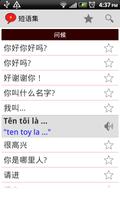 短语集Vietnamese Phrase Book Lite captura de pantalla 1