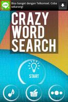 Cari Kata: Crazy Word Search Affiche