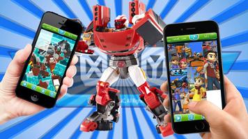 Puzzle Real Tobot Iron Fighter 포스터