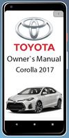 Owners Manual For Toyota Corolla 2017 Poster