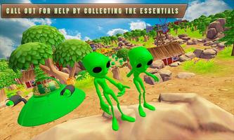 Green Alien 3D Simulator 截图 1