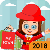 Guide my town shopping mall tips icon
