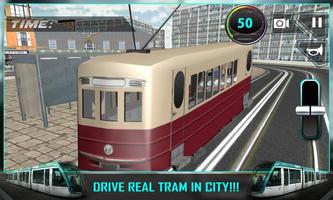 City Tram Driver Simulator 3D 포스터