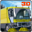 Street Sweeper Services Truck