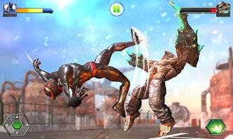 Superhero Kung Fu: Fight Games Affiche