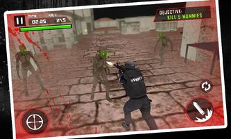 Dead Zombie Zone Sniper War capture d'écran 1