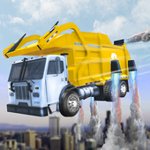 Flying Garbage Dump Truck Download gratis mod apk versi terbaru