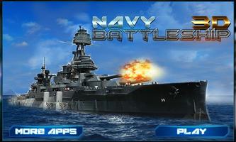 Sea Warfare Battleship Naval Affiche