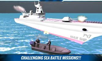 Sea Warfare Battleship Naval capture d'écran 2