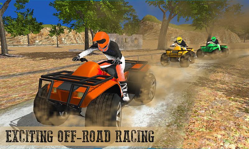 Quad Atv Rider Off Road Racing Hill Drive Game For Android Apk Download - roblox quad vs dirt bike