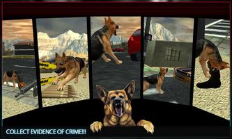 Town Police Dog Chase Crime 3D syot layar 1