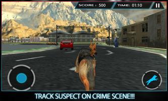 Town Police Dog Chase Crime 3D syot layar 2