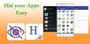 Hide apps : Hider photo, Hider whatsapp,icon