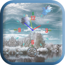 Clock and Winter LiveWP APK