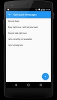 Quick Messages - Auto Respond syot layar 1