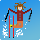 Pixel Skier ikona