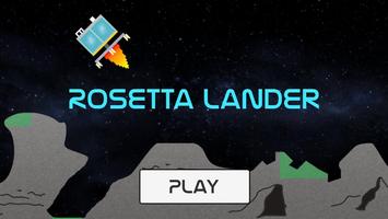 Rosetta Lander Affiche