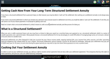 Cash Out Structured Settlement capture d'écran 2