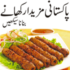 Pakistani  Recipes in urduu Zeichen