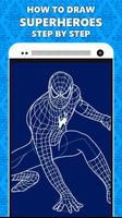 How to Draw SuperHeroes syot layar 2