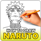 How to Draw Naruto Boruto Anime icon