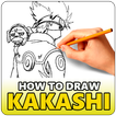 How To Draw Kakashi Characters