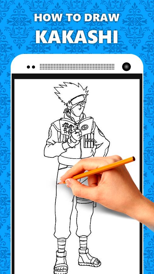How To Draw Kakashi Characters For Android Apk Download