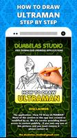 Poster How to Draw Ultra Characters