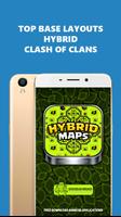 TOP Base Layouts COC Hybrid Poster