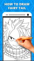 برنامه‌نما How to Draw Fairy Tail - Easy عکس از صفحه