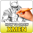 How to Draw XMen Characters иконка