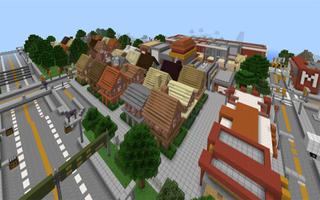 The city of angels map mcpe Affiche
