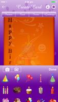 2 Schermata Birthday Card